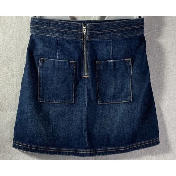 Current Elliott‎ Skirt Womens Size 26 The Ballast Denim Deep Lagoon $224 - Picture 3 of 3